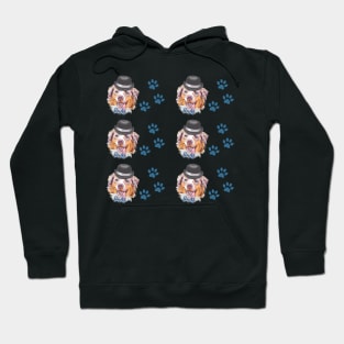 Australian shepherd dog cute pattern Hoodie